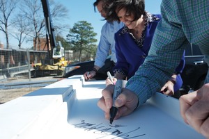 eStem High School Progress: The Final Beam