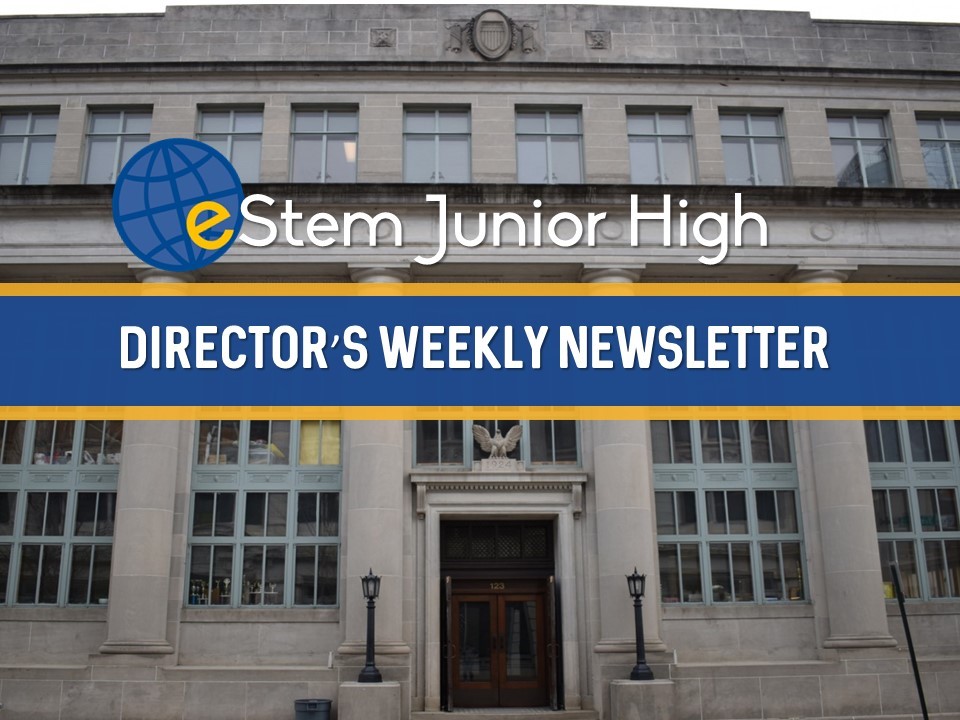 Junior High Director's Weekly Newsletter (Week 6)