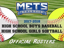 2017-2018 Baseball/Softball Teams Announced