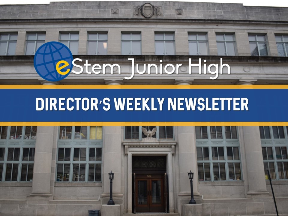 Junior High Director's Weekly Newsletter (Week 7)