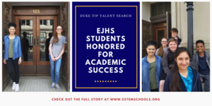 EJHS Students Honored for Academic Success