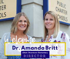eStem Welcomes Dr. Amanda Britt to Downtown Elementary