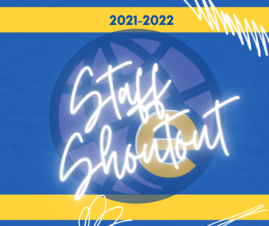 Staff Shoutout