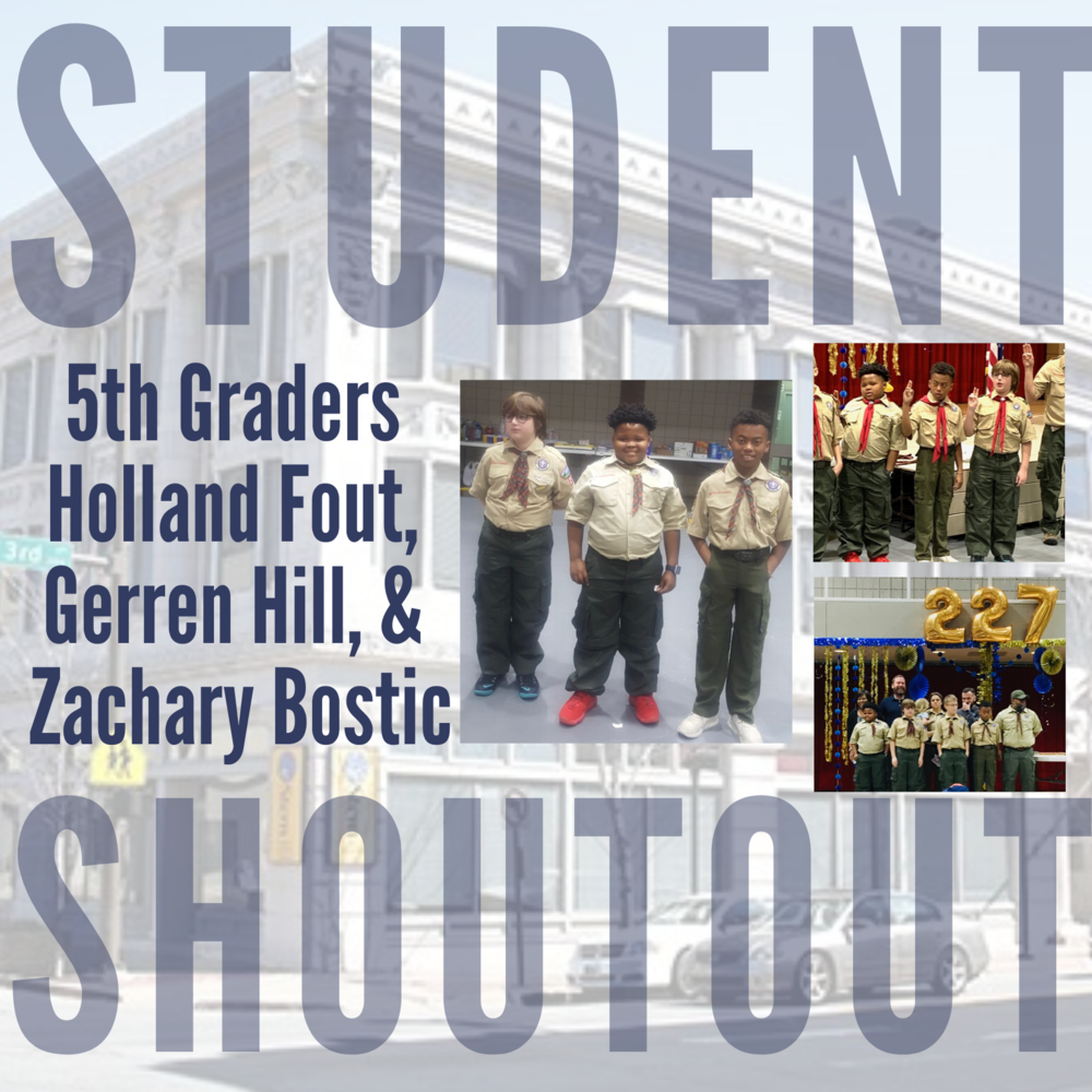 Student Shoutout!