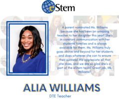 Staff Shoutout - Ms. Williams!