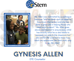 Staff Shoutout - Ms. Allen!