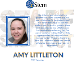Staff Shoutout - Mrs. Littleton!