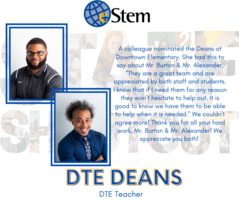 Staff Shoutout - Mr. Burton & Mr. Alexander!