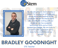 Staff Shoutout - Mr. Goodnight!