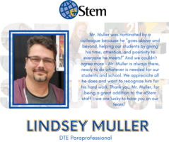 Staff Shoutout - Mr. Muller!