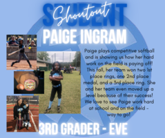 Student Shoutout!