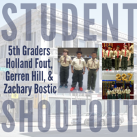Student Shoutout!