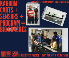 Innovative Grant Winners - Kaboom! Carts + Sensors + Program = Big Crashes!
