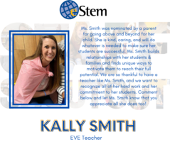Staff Shoutout - Ms. Smith!