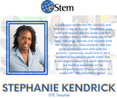 Staff Shoutout - Ms. Kendrick!