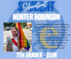 Student Shoutout!
