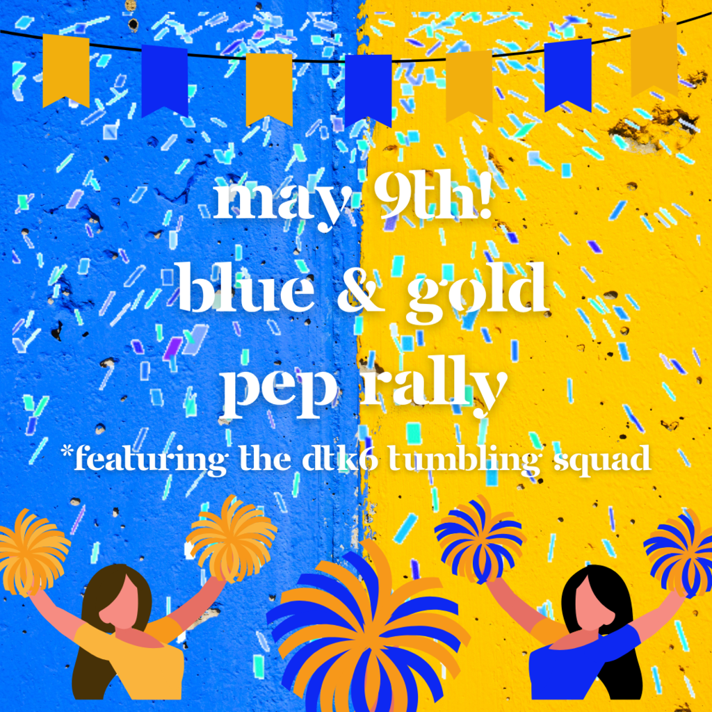 blue gold pep rally