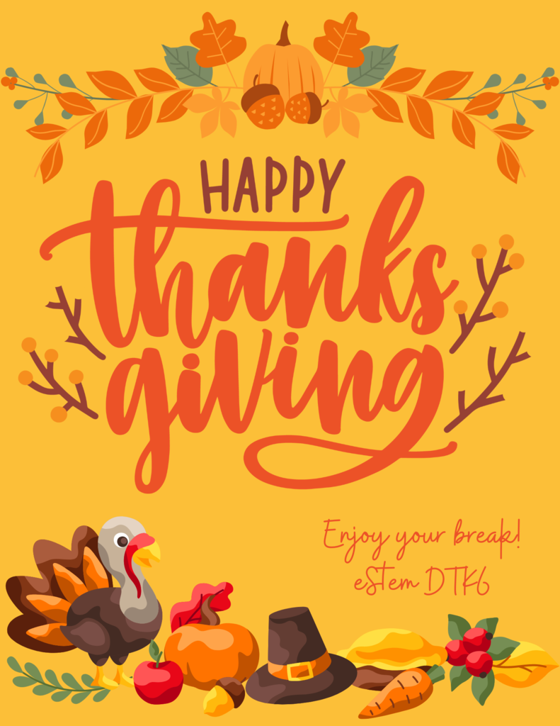 Happy Thanksgiving from DTK6
